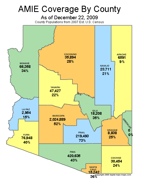 AMIE Statewide Patient Distribution